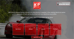 Desktop Screenshot of kpautoelectric.com